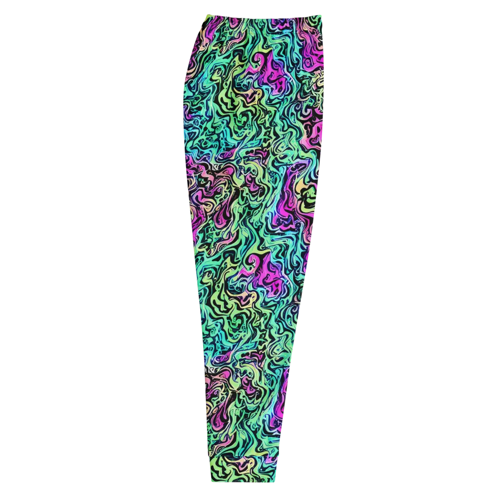 Color Shock on Men's Joggers — Right