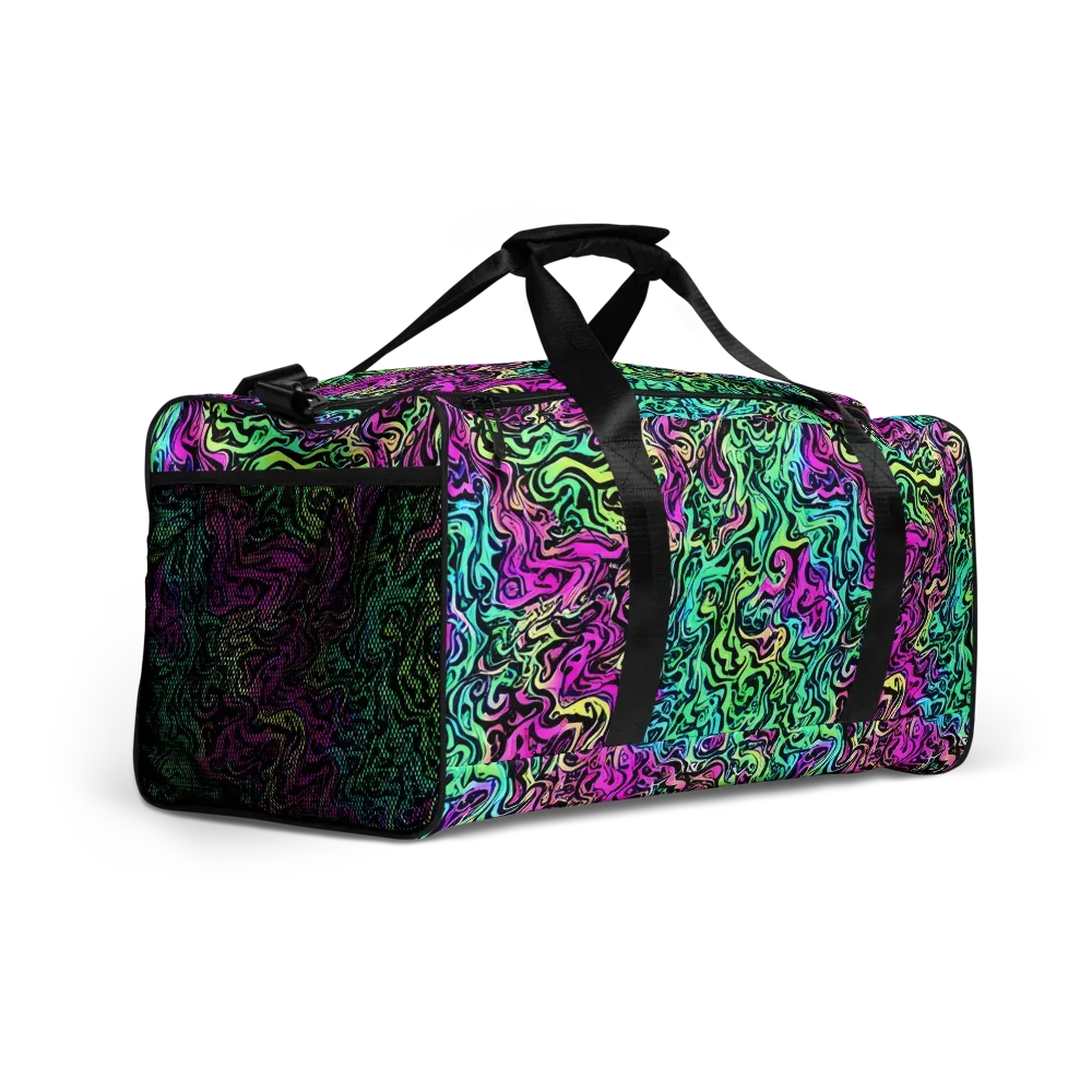 Color Shock on Duffle Bag — Right Front