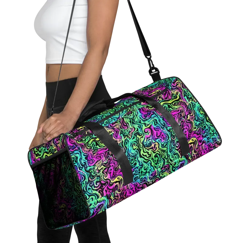 Color Shock on Duffle Bag — Front