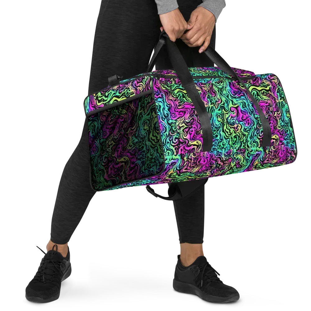 Color Shock on Duffle Bag — Right Front