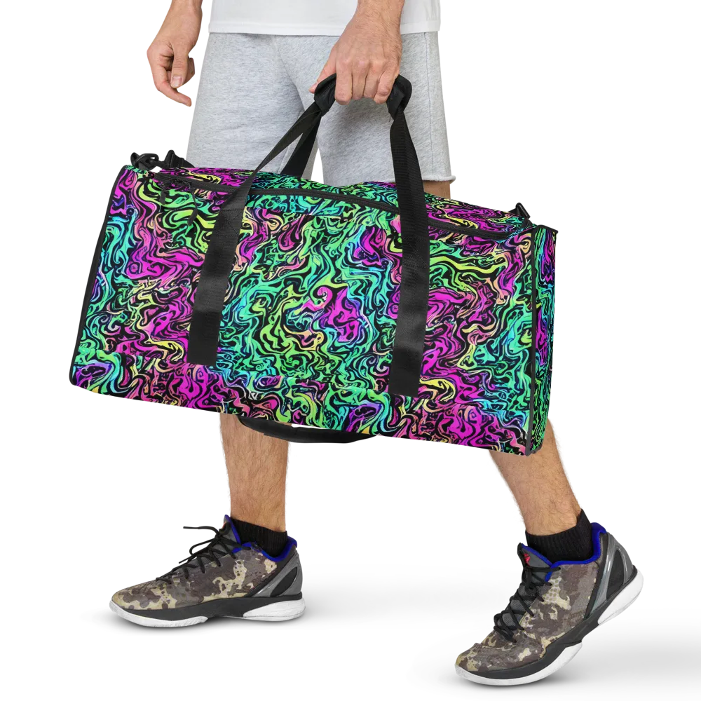 Color Shock on Duffle Bag — Front