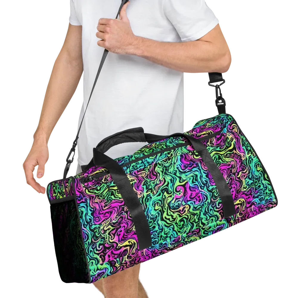 Color Shock on Duffle Bag — Right Front