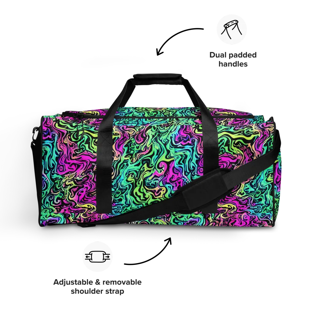 Color Shock on Duffle Bag — Front