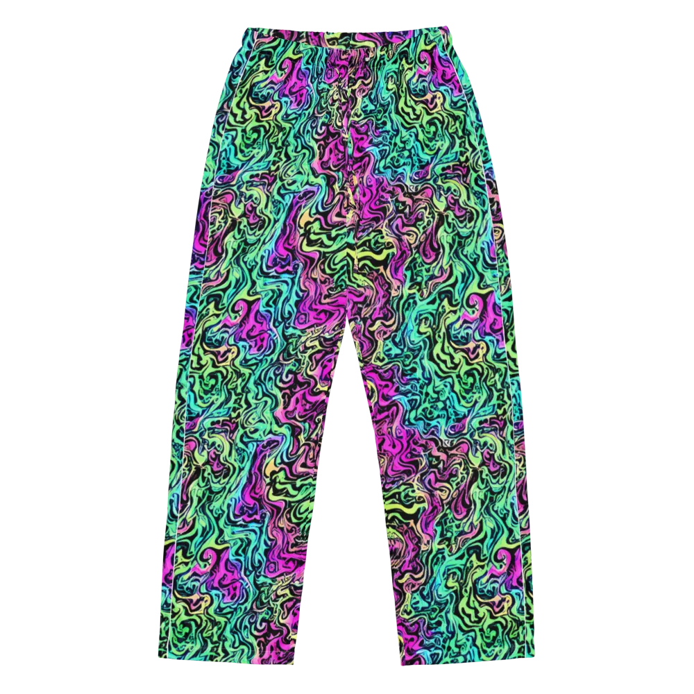 Color Shock on Women's Pajama Pants — Front