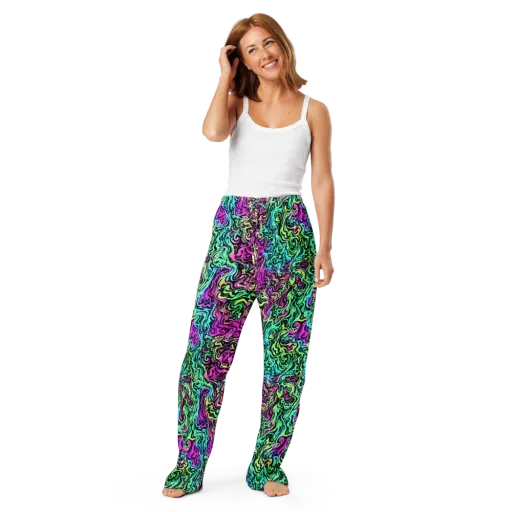 Color Shock on a Women's Pajama Pants