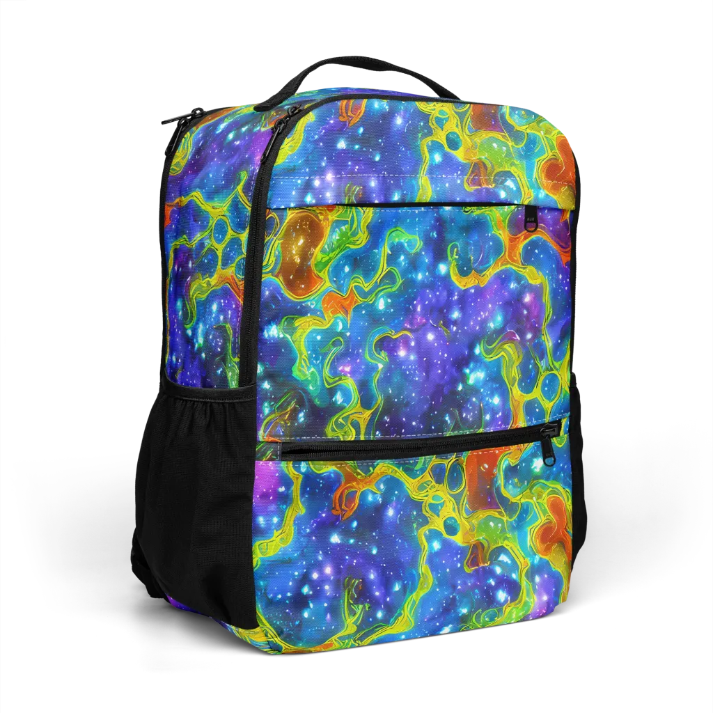 Starfire Maze on Utility Backpack — Right Front