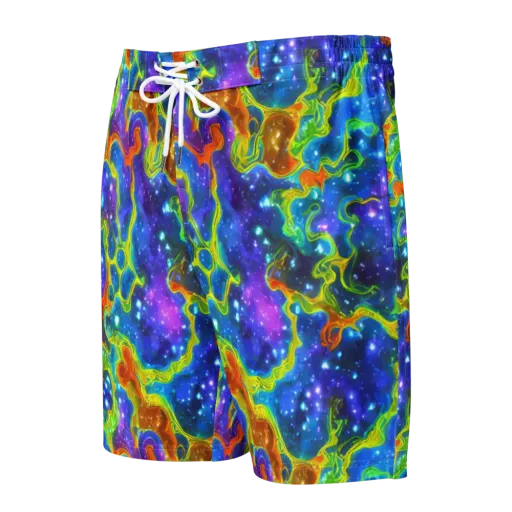 Starfire Maze on a Men's Board Shorts