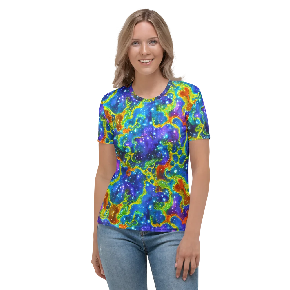 Starfire Maze on Women's Crew Neck T-Shirt — Front