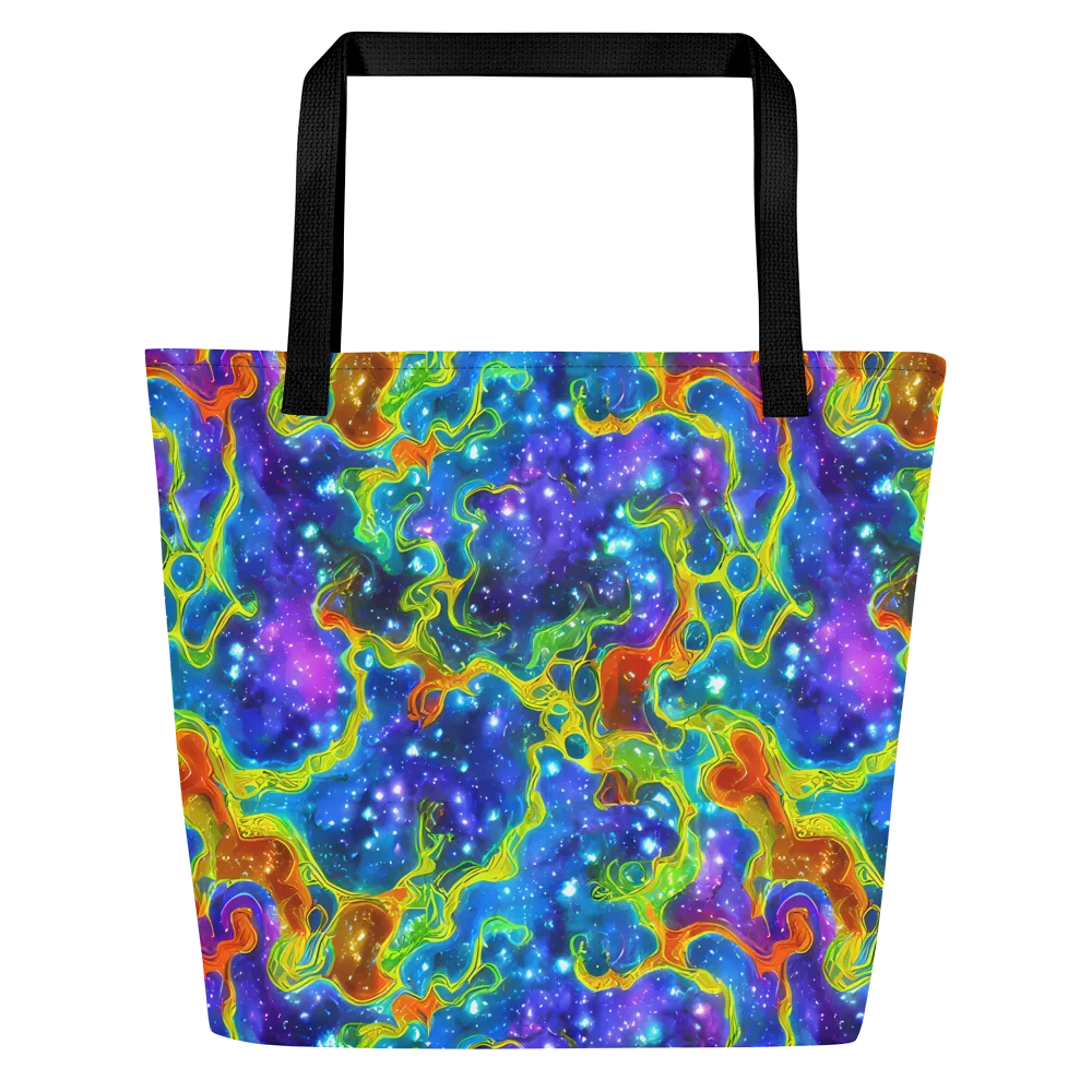 Starfire Maze on Large Tote Bag W/ Pocket — Front