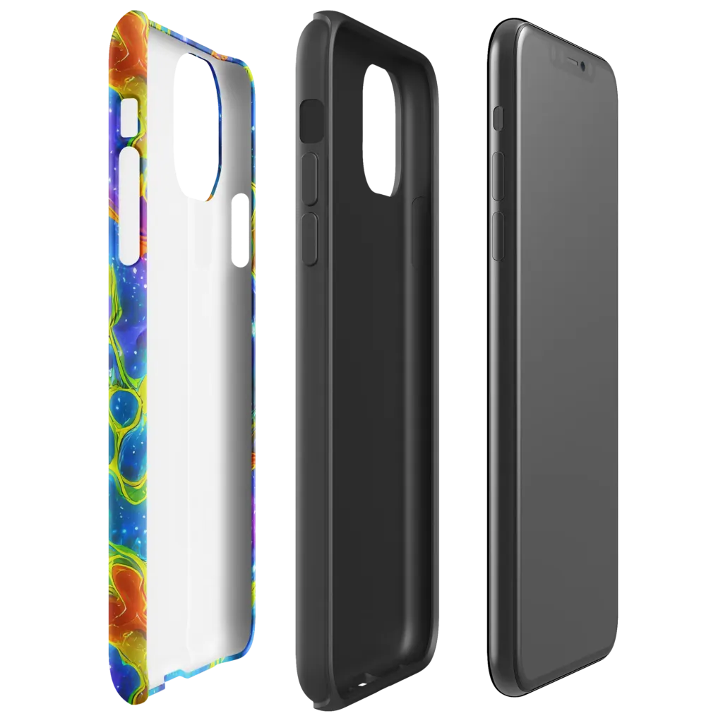 Starfire Maze on Tough Case for iPhone® — Right