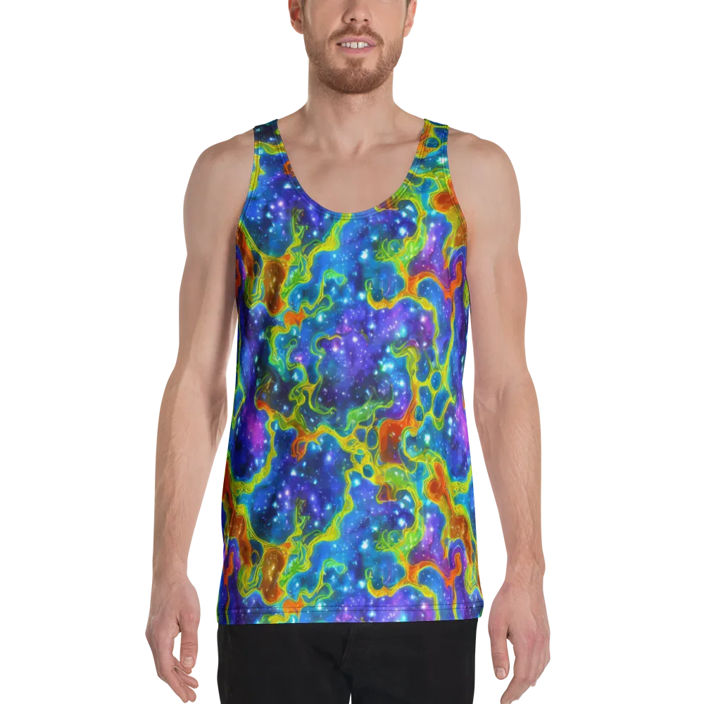 Starfire Maze on Men's Tank Top — Front