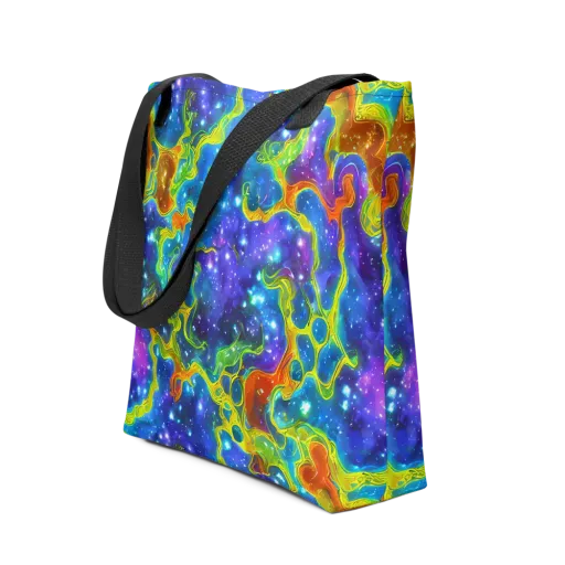 Starfire Maze on a Tote Bag