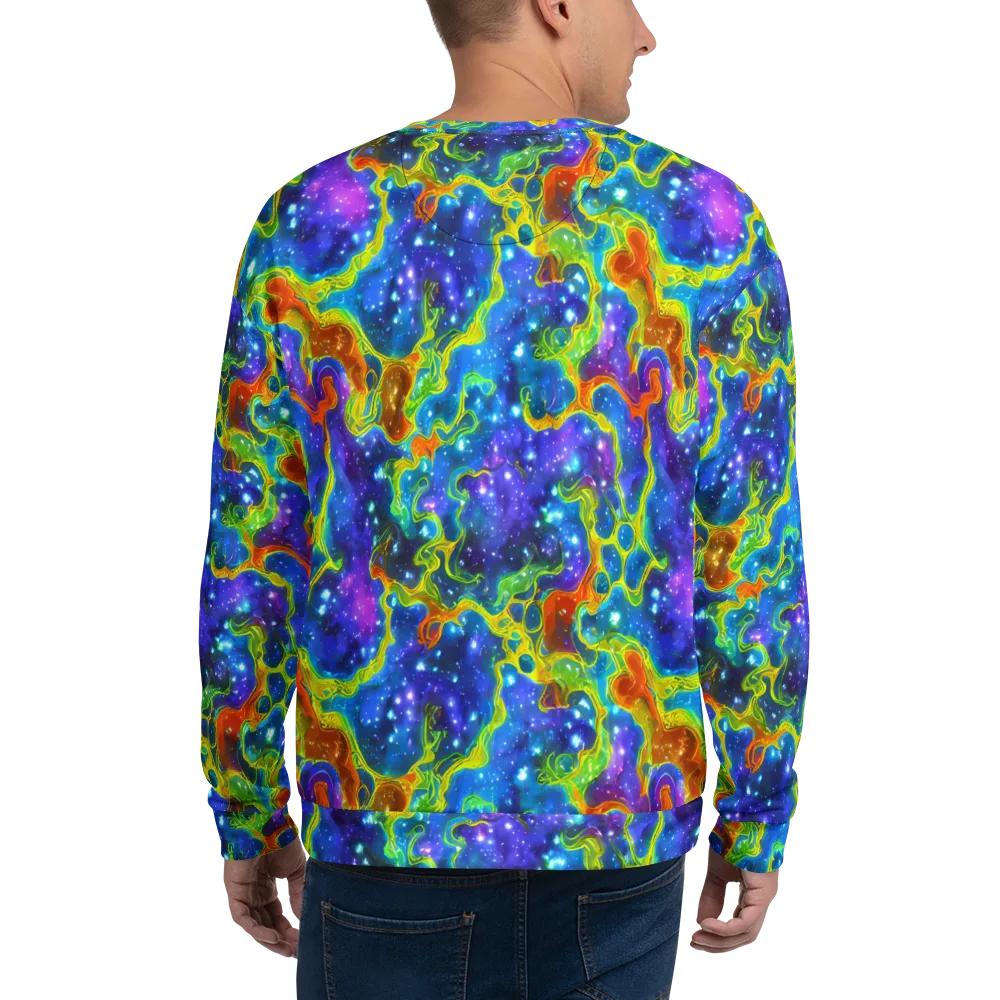 Starfire Maze on Sweatshirt — Back