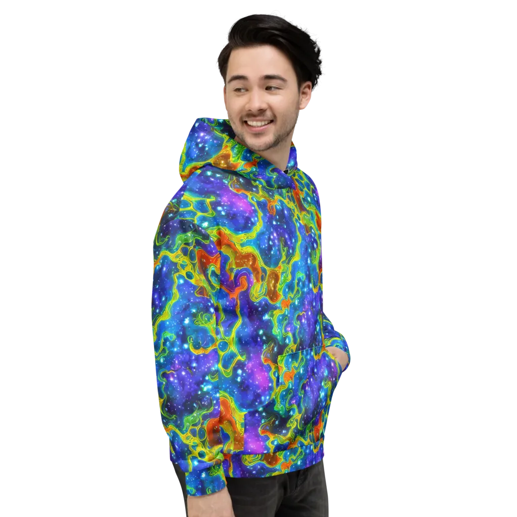 Starfire Maze on Hoodie — Right