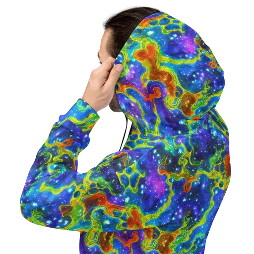Starfire Maze on a Hoodie