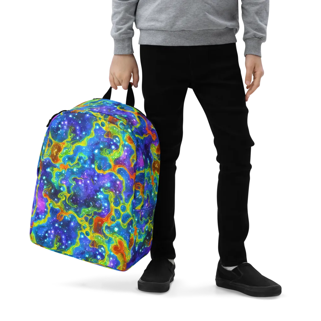 Starfire Maze on Minimalist Backpack — Zoomed-in