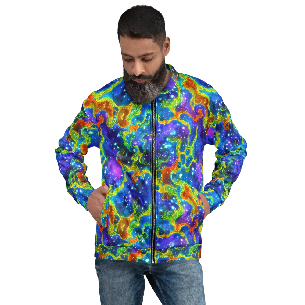 Starfire Maze on Bomber Jacket — Front