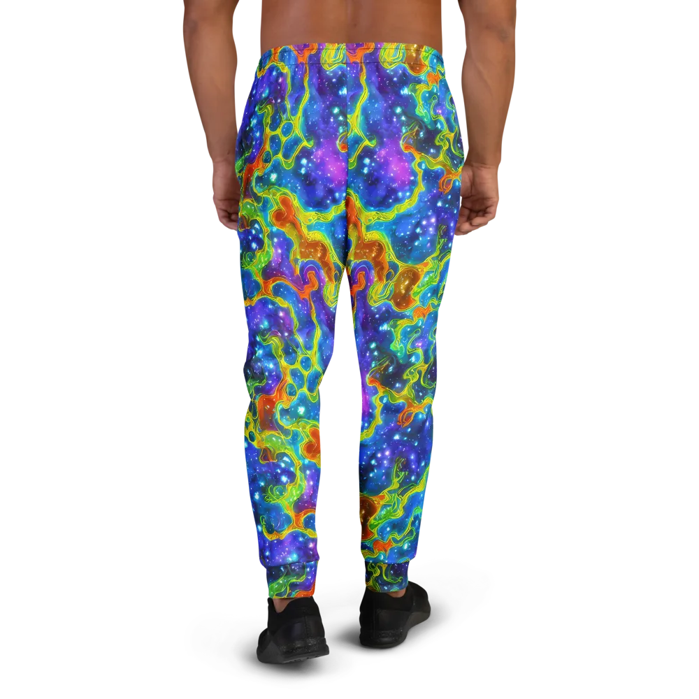 Starfire Maze on Men's Joggers — Back