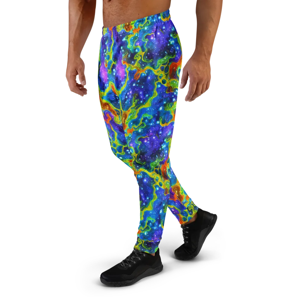 Starfire Maze on Men's Joggers — Left