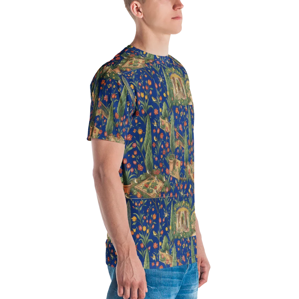 Cypress Reverie on Men's Crew Neck T-Shirt — Right