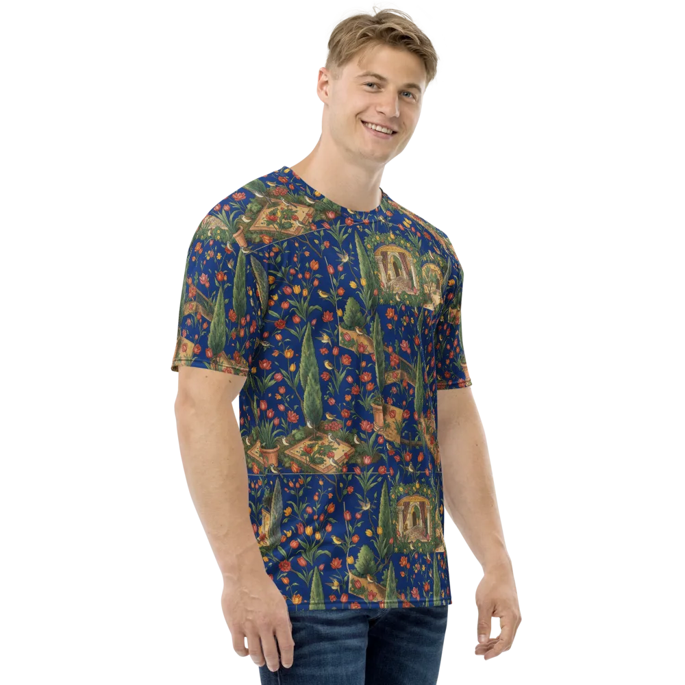 Cypress Reverie on Men's Crew Neck T-Shirt — Right