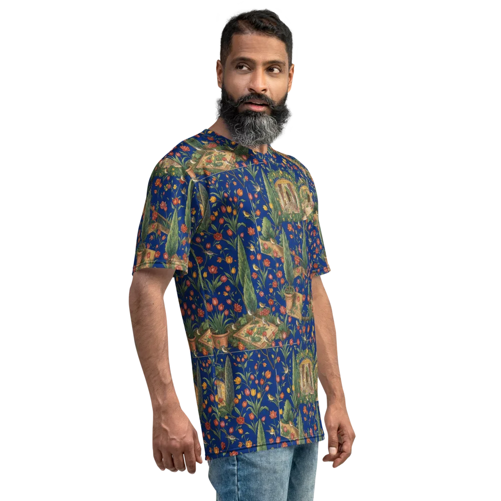 Cypress Reverie on Men's Crew Neck T-Shirt — Right