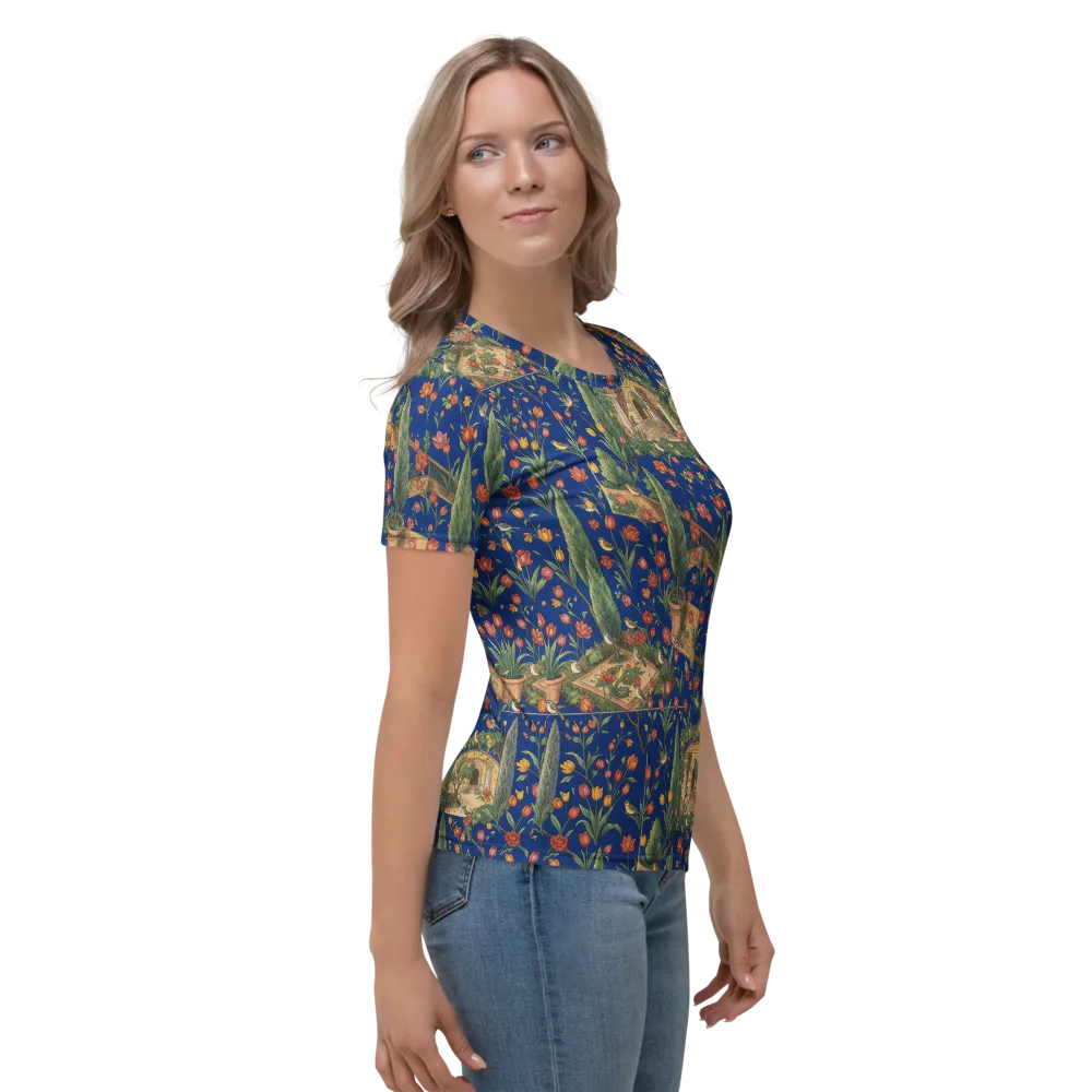 Cypress Reverie on Women's Crew Neck T-Shirt — Right