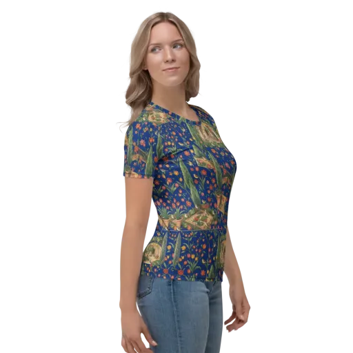 Cypress Reverie on a Women's Crew Neck T-Shirt