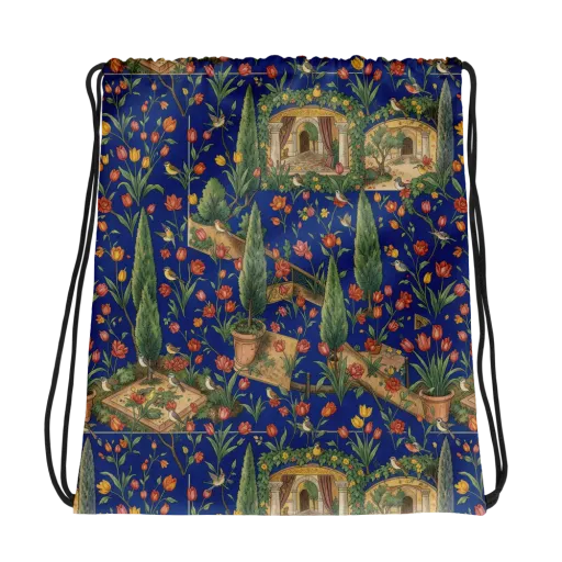 Cypress Reverie on a Drawstring Bag