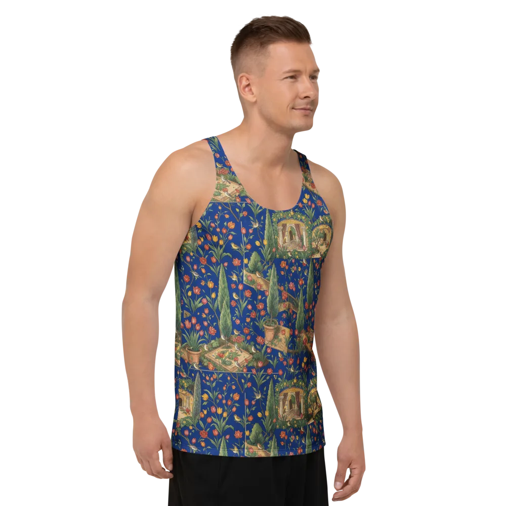 Cypress Reverie on Men's Tank Top — Right Front