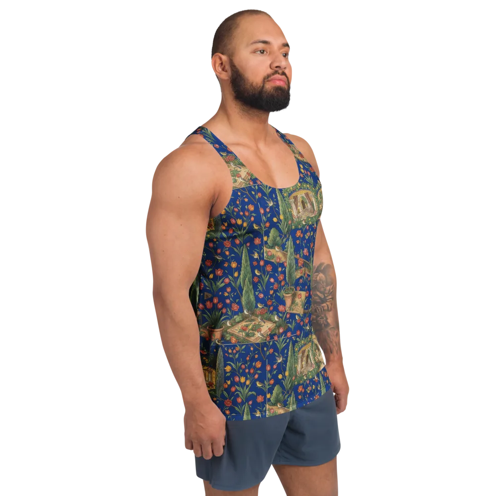 Cypress Reverie on Men's Tank Top — Right Front