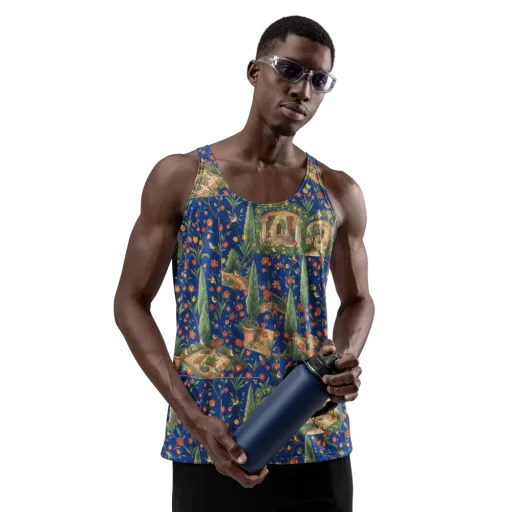 Cypress Reverie on a Men's Tank Top