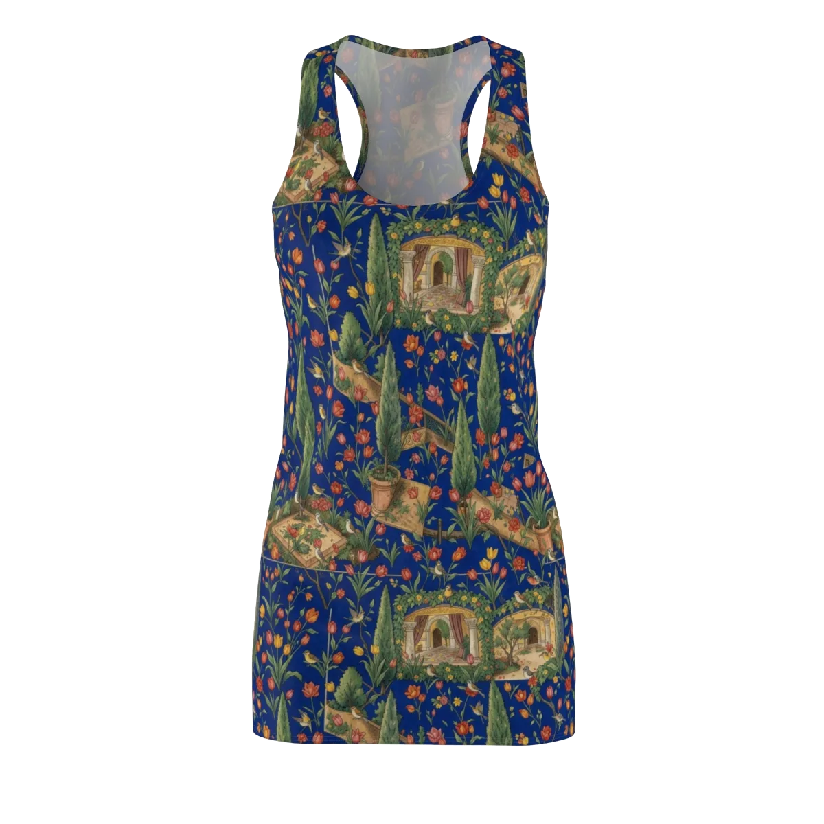 Cypress Reverie on Racerback Dress — Front