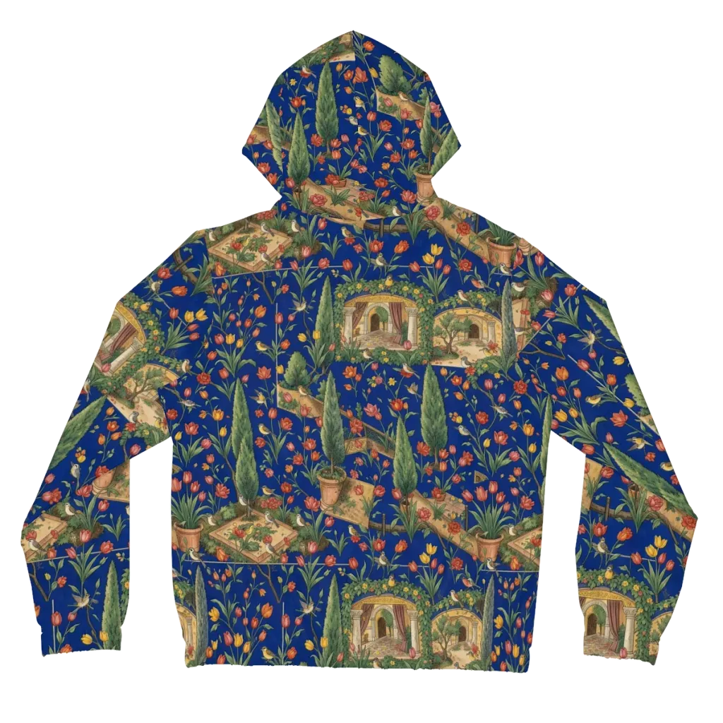 Cypress Reverie on Women's Full-Zip Hoodie — Back