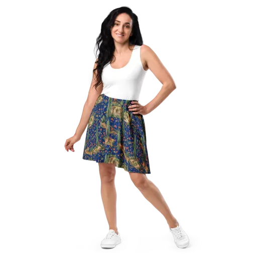 Cypress Reverie on a Skater Skirt