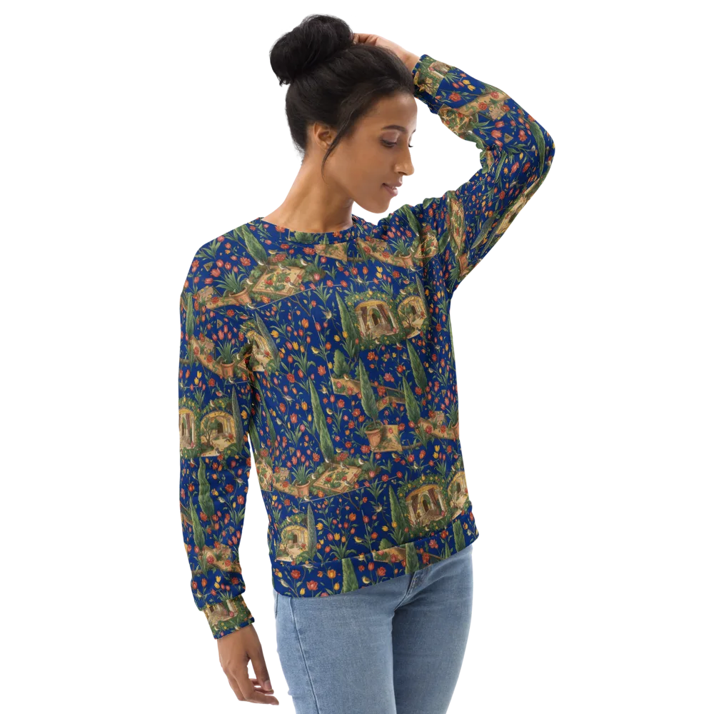 Cypress Reverie on Sweatshirt — Right Front