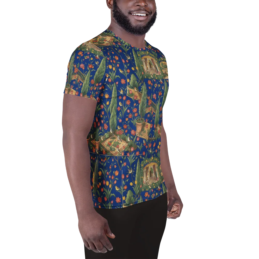 Cypress Reverie on Men's Athletic T-Shirt — Right