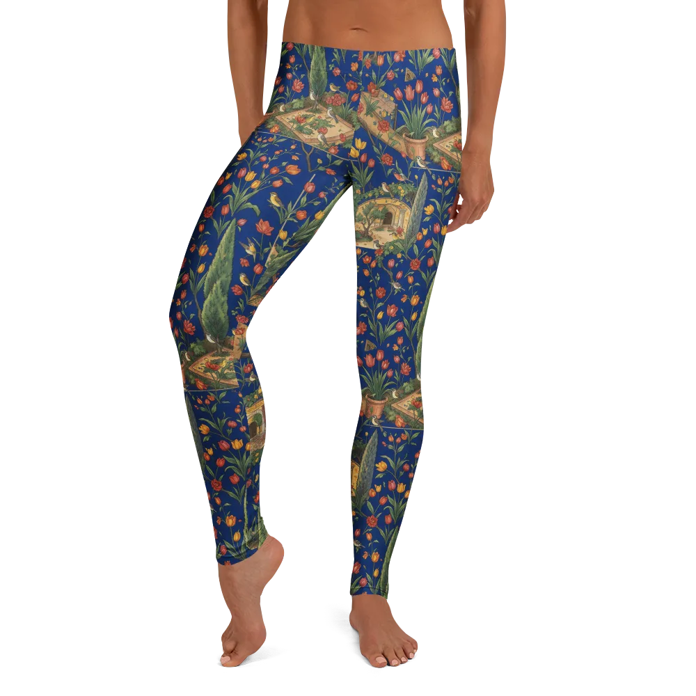 Cypress Reverie on Leggings — Front