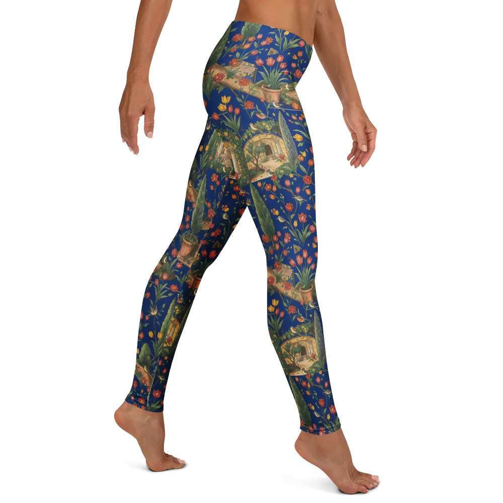 Cypress Reverie on Leggings — Right