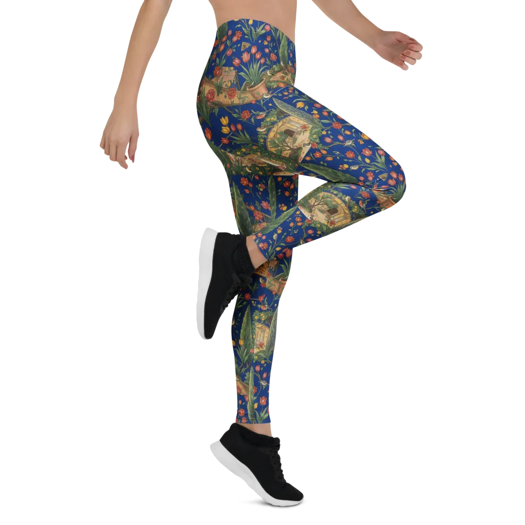 Cypress Reverie on Leggings — Right