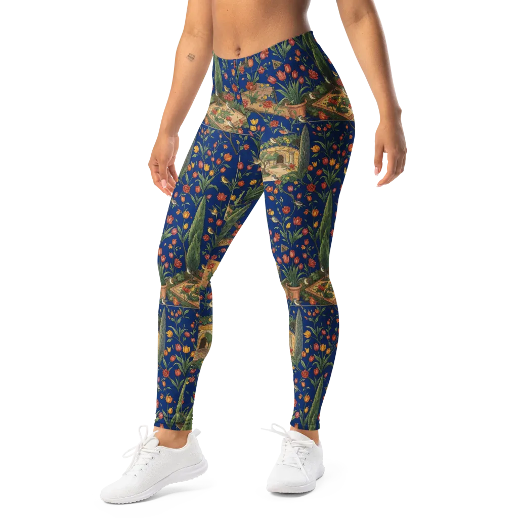 Cypress Reverie on Leggings — Left Front
