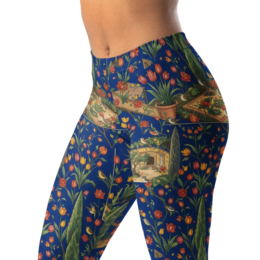 Cypress Reverie on Leggings — Left Front