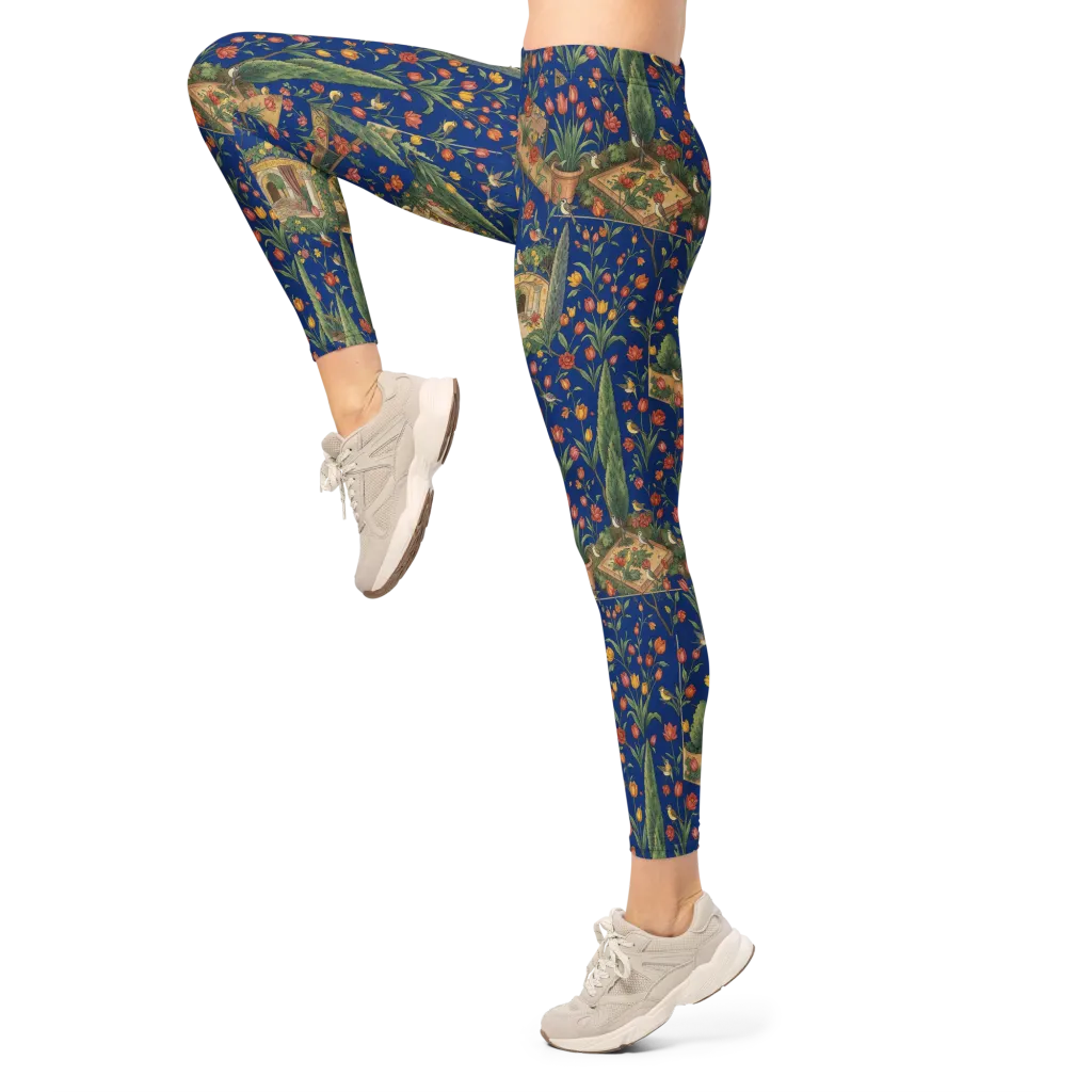 Cypress Reverie on Leggings — Left