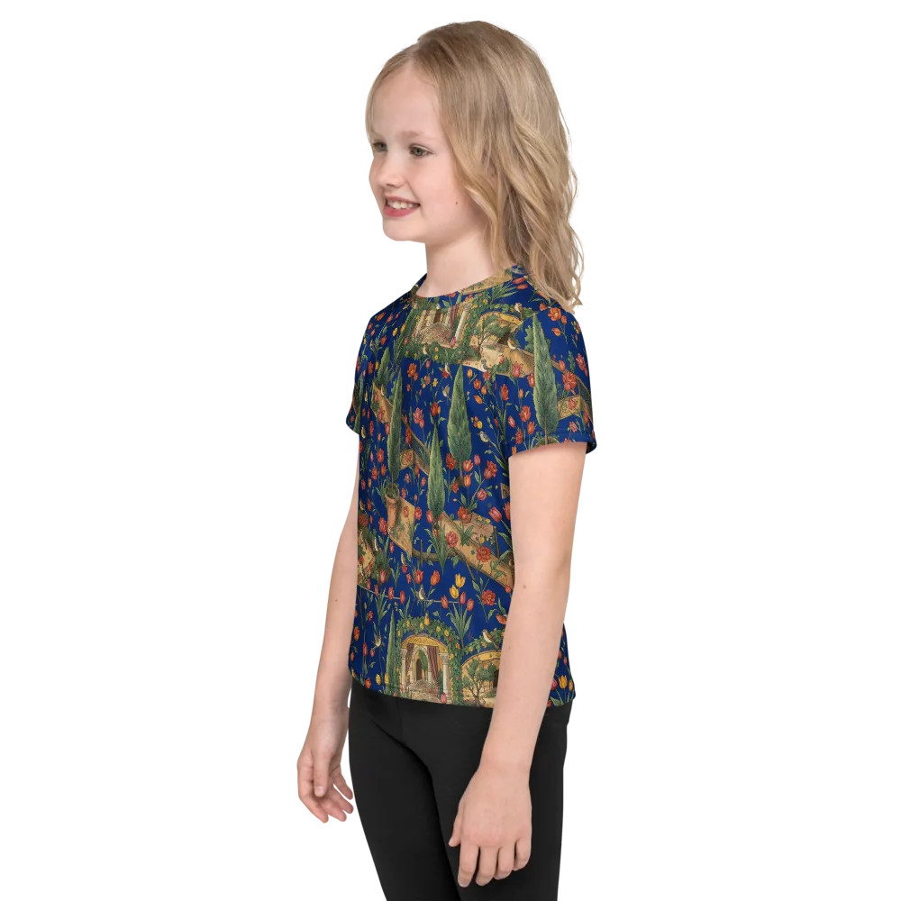 Cypress Reverie on Kids Crew Neck T-Shirt — Left