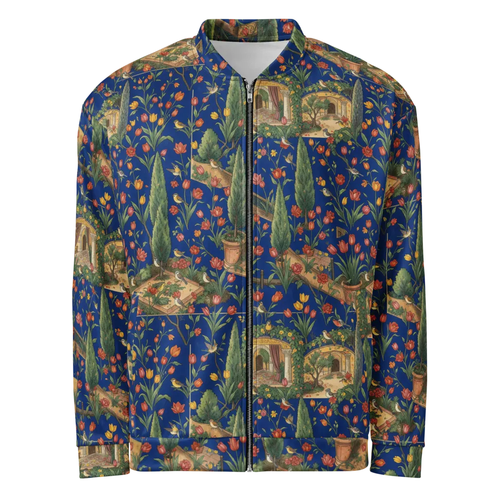 Cypress Reverie on Bomber Jacket — Front