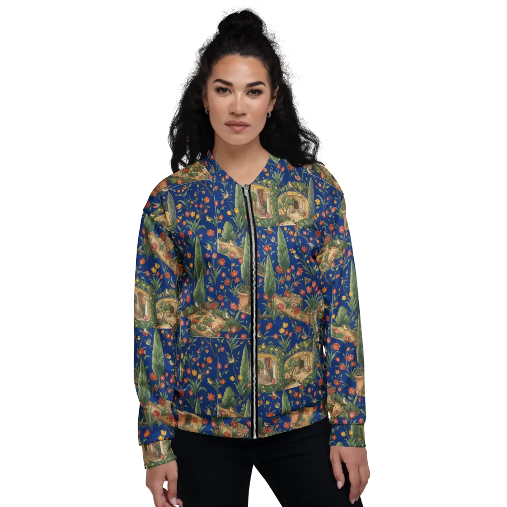 Cypress Reverie on Bomber Jacket — Front