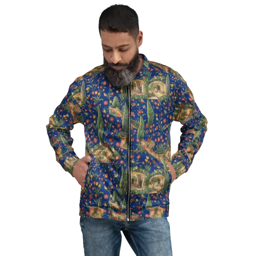 Cypress Reverie on a Bomber Jacket