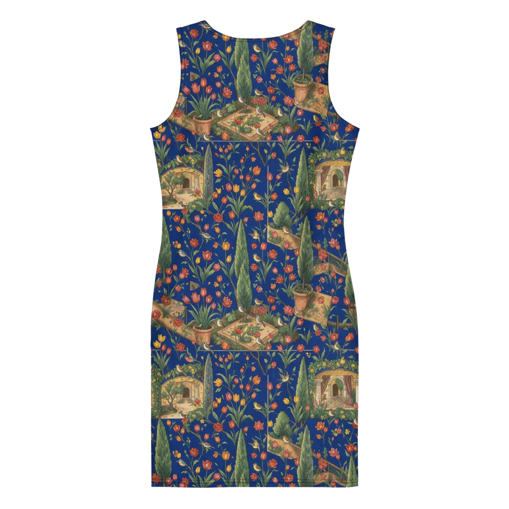 Cypress Reverie on Bodycon Dress — Back