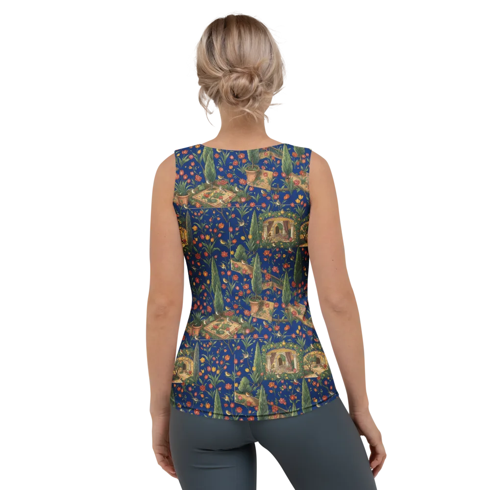 Cypress Reverie on Women's Tank Top — Back