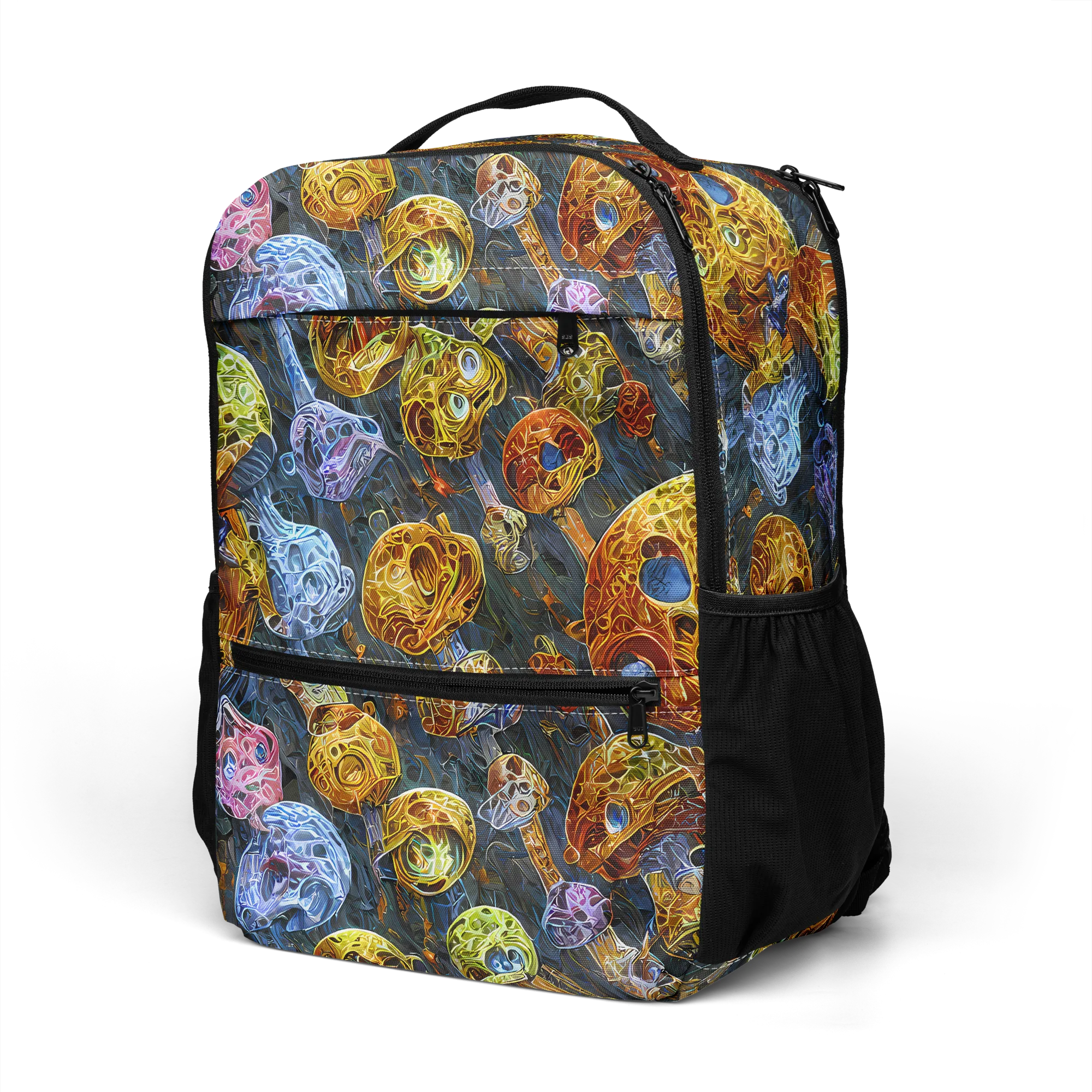 Prismatic Ruins on Utility Backpack — Left Front